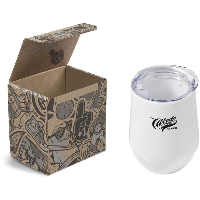 Serendipio Madison Cup in Bianca Custom Gift Box