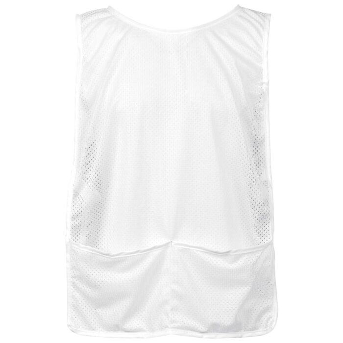 Hoppla Jackal Caddy Bib with PVC Name Sleeve-White