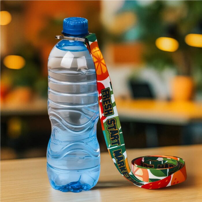 Altitude Aqua Crossbody Bottle Lanyard