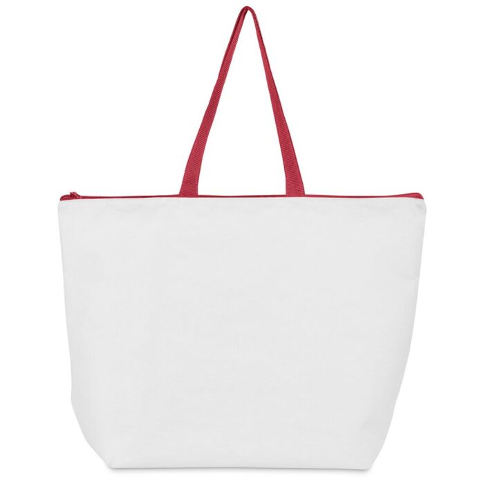 Pre-Production Sample Hoppla Skyline Recycled PET Stitch-Bond Shopper With Zip
