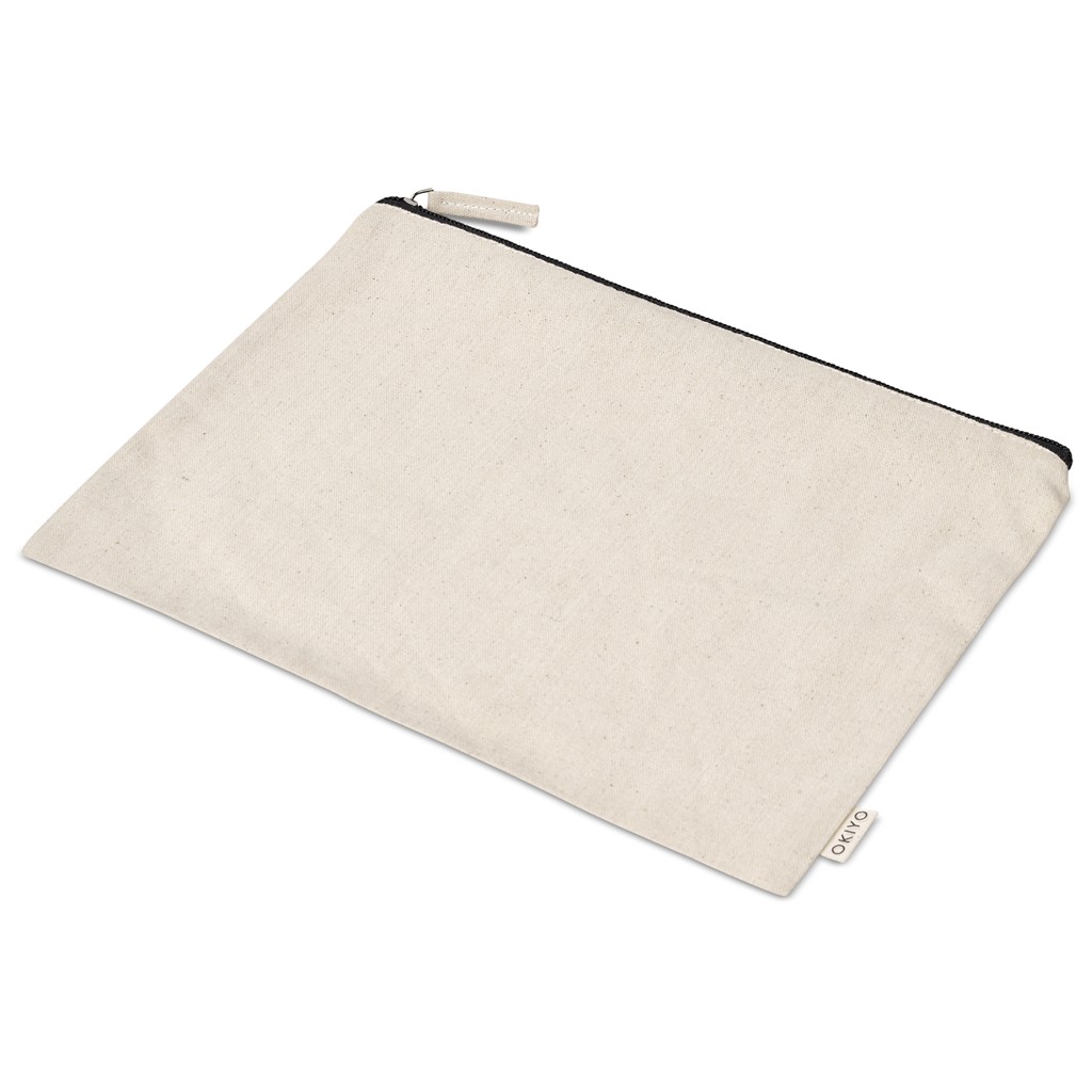 Okiyo Midori Cotton A5 Document Pouch
