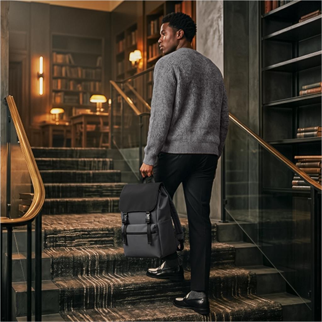 Serendipio Skyline Laptop Backpack