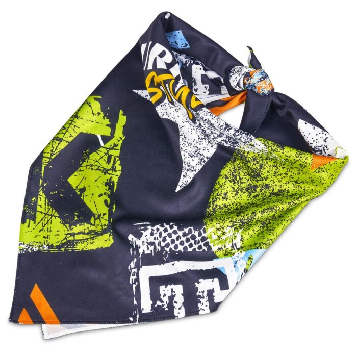 Pre-Production Sample Hoppla Nurva Polyester Bandana