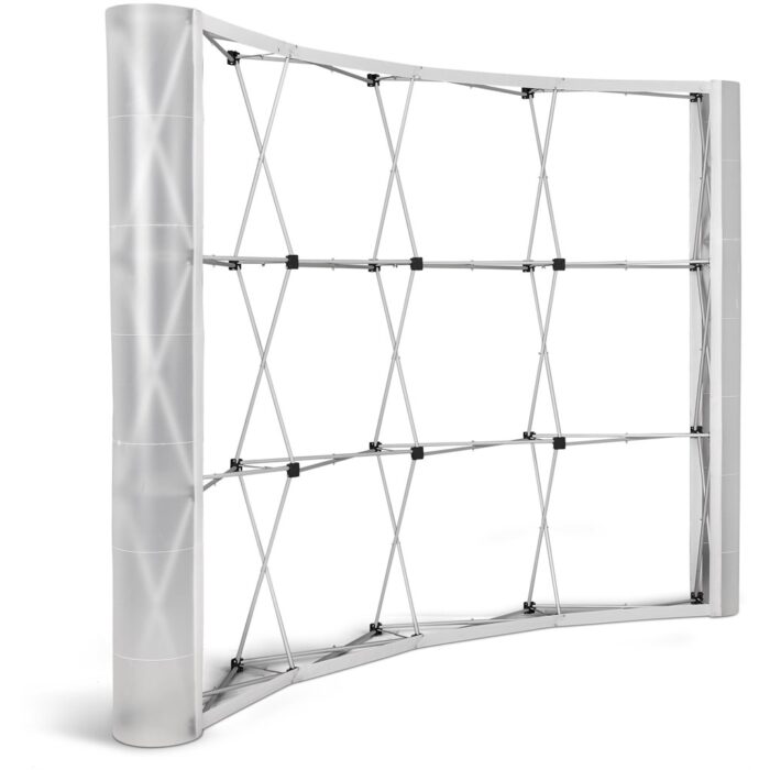 Legend Curved Banner Wall with Wings 2.85m x 2.25m