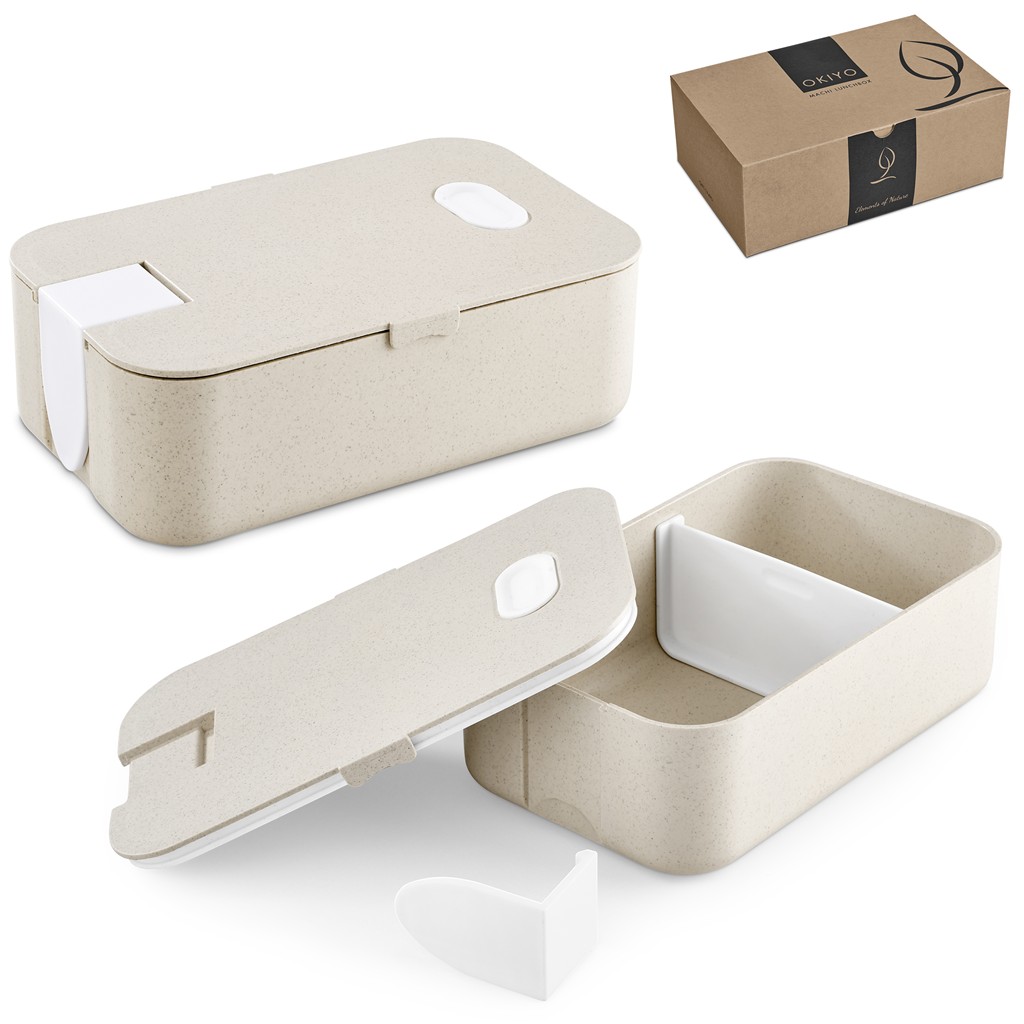 Okiyo Machi Wheat Straw Lunch Box