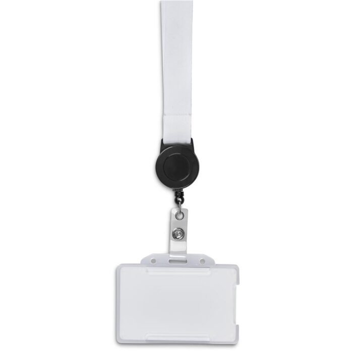 Altitude Badge Reel Double-Sided Satin Lanyard