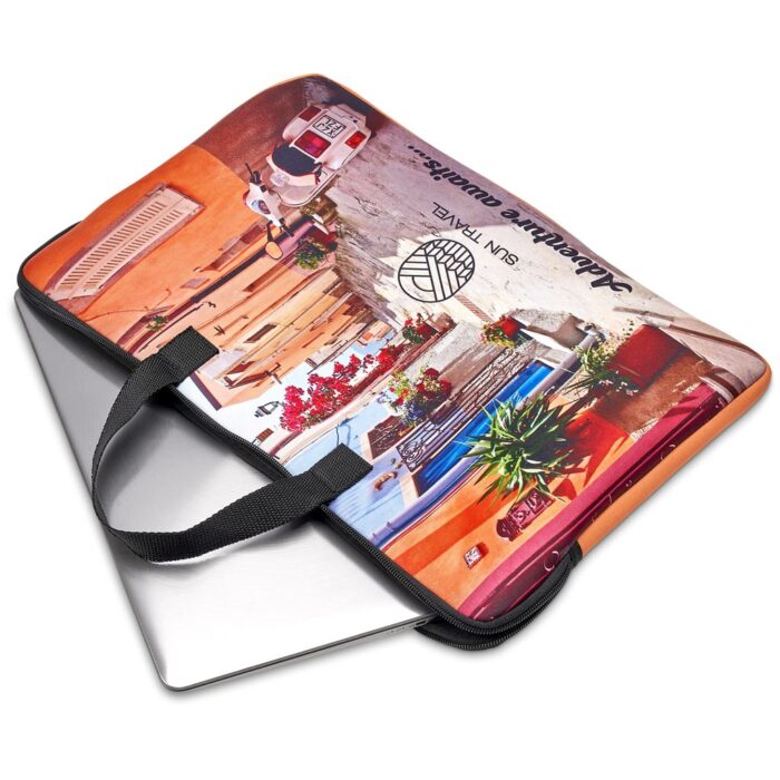 Pre-Printed Sample Hoppla Neoprene 15.6-inch Cloud Laptop Sleeve