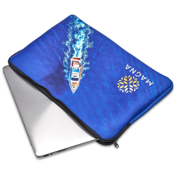 Pre-Printed Sample Hoppla 15.6 inch Neoprene Drift Laptop Sleeve