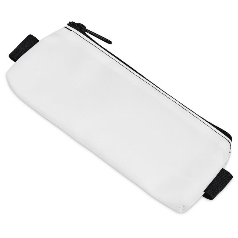 Pre-Production Sample Hoppla Lagoon Polyester Pencil Case To Fit Over An A5 Notebook