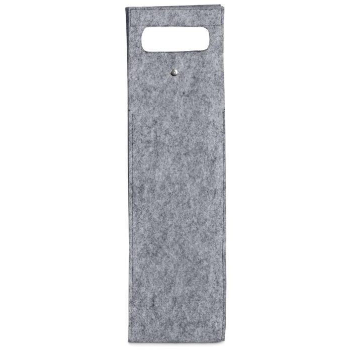 Pre-Production Sample Hoppla Velto RPET Felt Single Wine Carrier