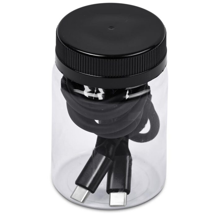 Altitude Barlitt Fast Charge Type-C to Type-C Charging Cable Cable in Jar
