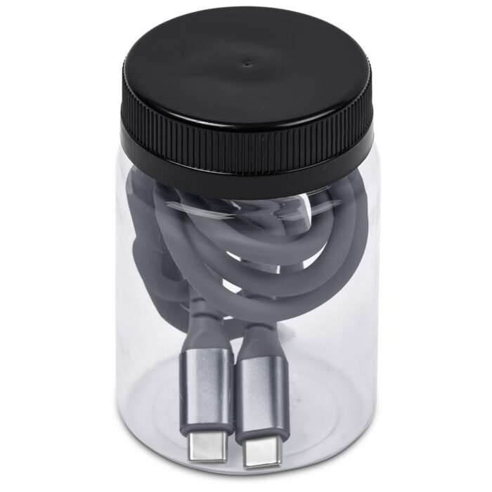 Altitude Barlitt Fast Charge Type-C to Type-C Charging Cable Cable in Jar