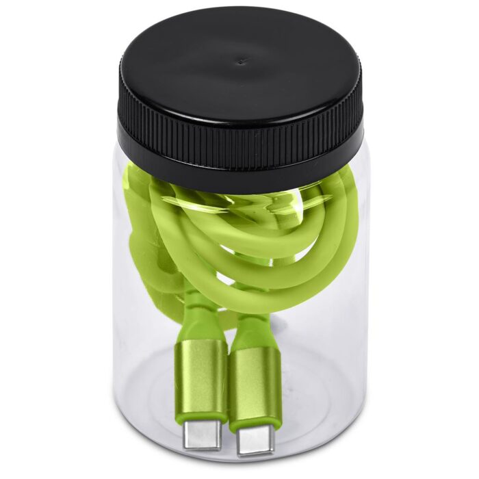 Altitude Barlitt Fast Charge Type-C to Type-C Charging Cable Cable in Jar