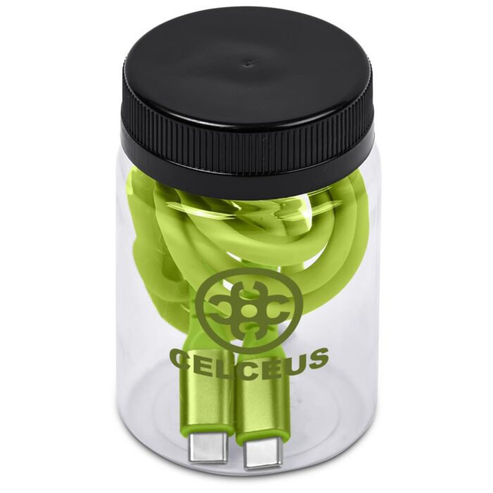 Altitude Barlitt Fast Charge Type-C to Type-C Charging Cable Cable in Jar