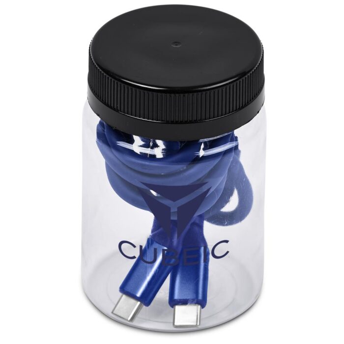 Altitude Barlitt Fast Charge Type-C to Type-C Charging Cable Cable in Jar