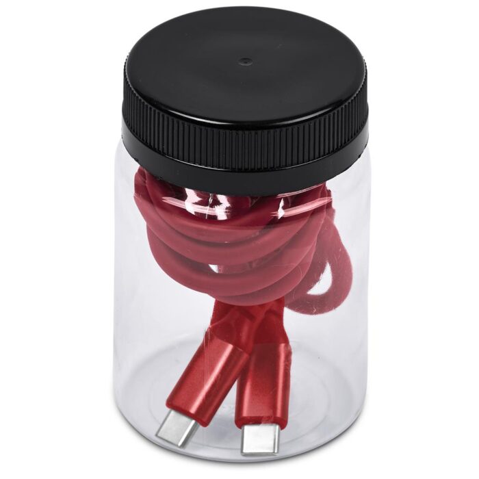 Altitude Barlitt Fast Charge Type-C to Type-C Charging Cable Cable in Jar