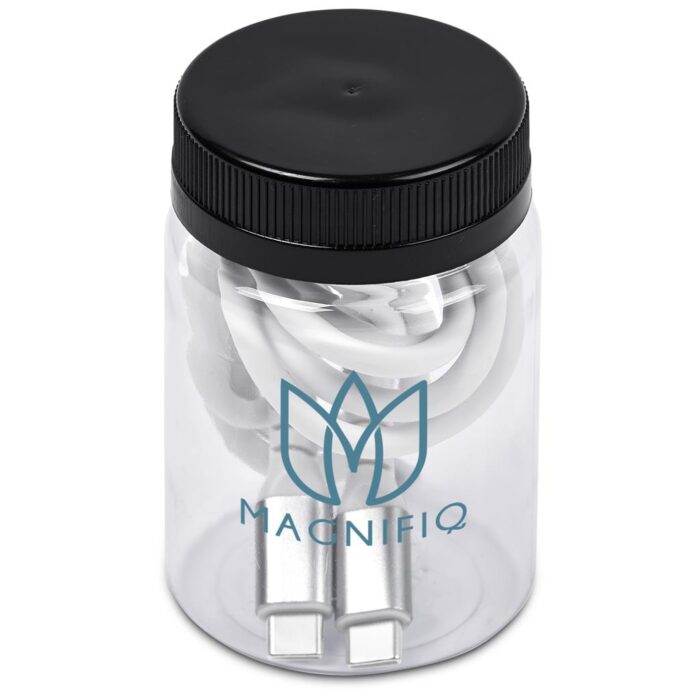 Altitude Barlitt Fast Charge Type-C to Type-C Charging Cable Cable in Jar