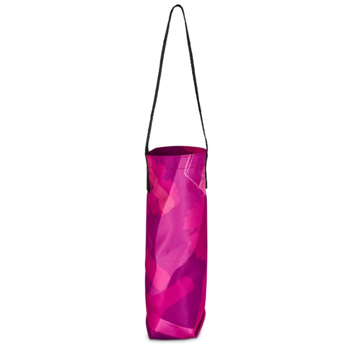Pre-Printed Sample Hoppla Cellaro Polyester Wine Bottle Gift Bag