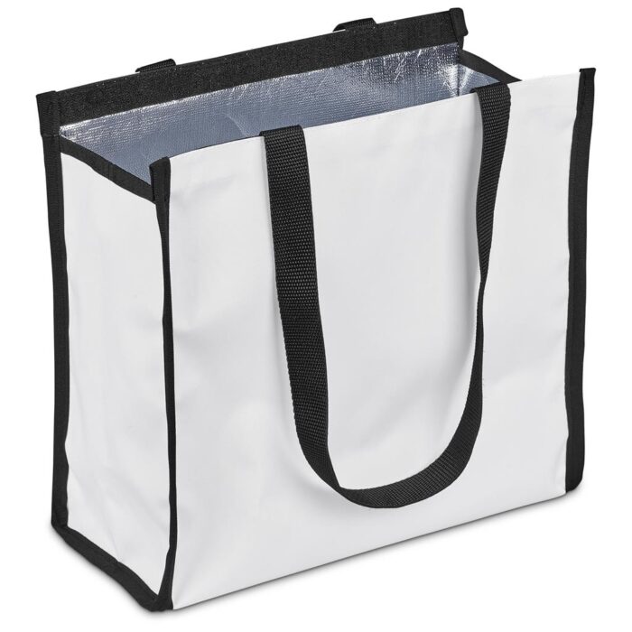 Pre-Printed Sample Hoppla Novaya Small Polyester Tote Cooler Bag