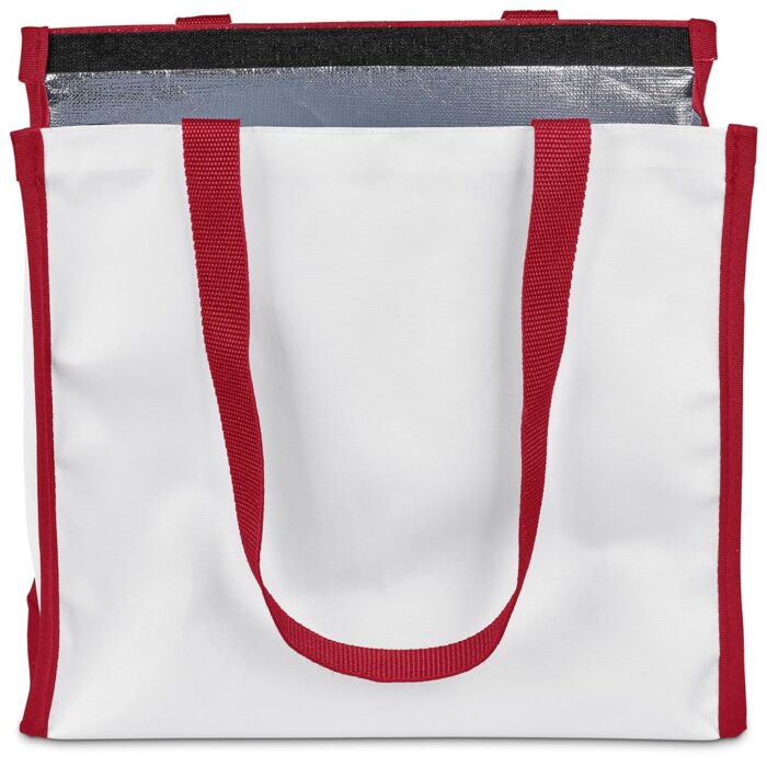 Pre-Printed Sample Hoppla Novaya Small Polyester Tote Cooler Bag