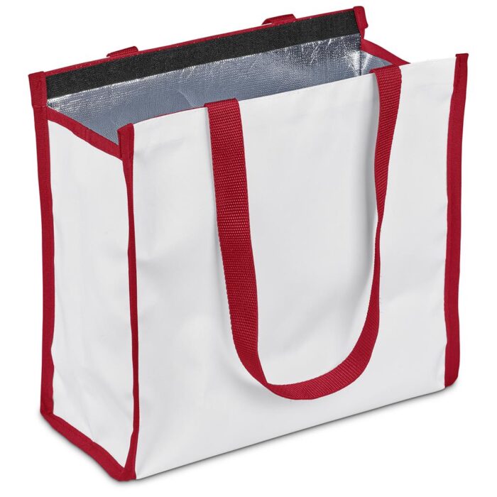 Pre-Printed Sample Hoppla Novaya Small Polyester Tote Cooler Bag