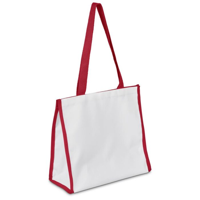 Pre-Printed Sample Hoppla Novaya Small Polyester Tote Cooler Bag