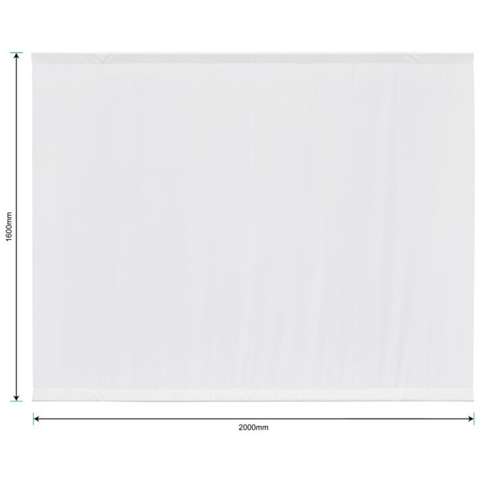 Adjustable Banner Stand Eco 1.6m x 2m (Excludes Hardware)
