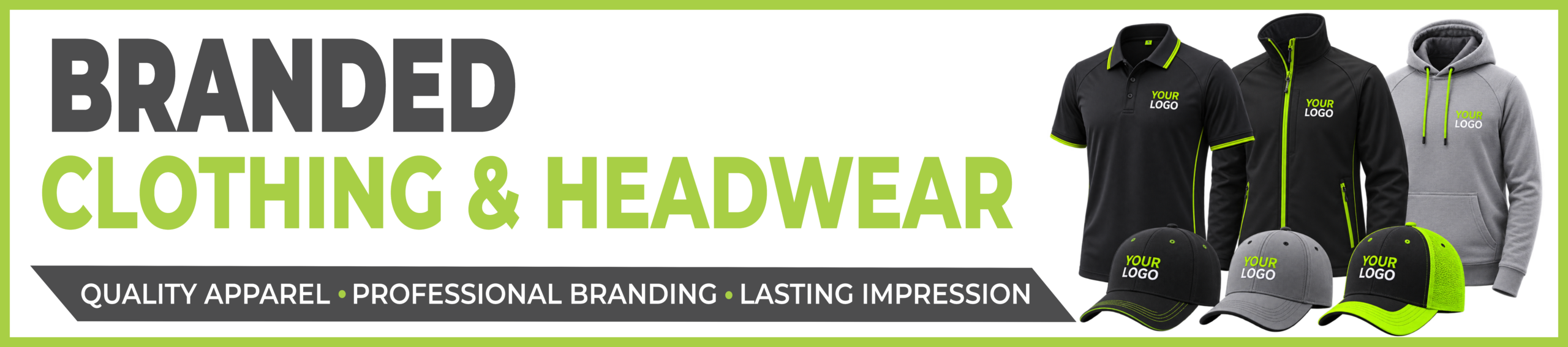 Branded Clothing & Headwear